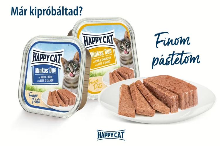 Happy Cat Minkas Sterilised Poultry - szárazeledel baromfival macskák számára  4 kg
