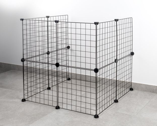 Flamingo kisállat karám - fekete  1 db