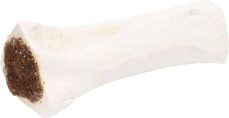 Flamingo Kutya Snack Natural Buffalo - csont formájú snack tüdővel töltve 15 cm   1 db