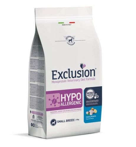 Exclusion Hypoallergenic Fish & Potato Small Breed száraz kutyatáp  2 kg