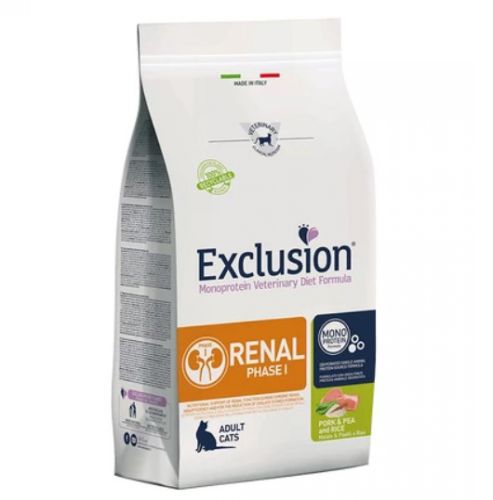 Exclusion Renal Cat Pork & Pea & Rice  1.5 kg