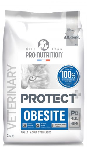 Pro-Nutrition Protect+ Obesite száraztáp macskák számára  2 kg