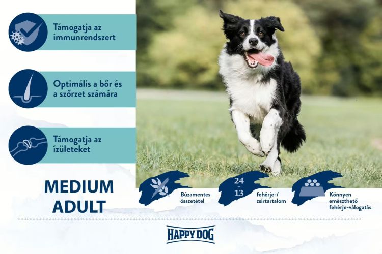 Happy Dog Supreme Fit & Vital Medium Adult  10+2 kg