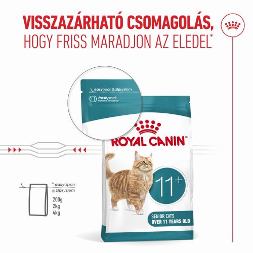 Royal Canin Ageing 11+ - száraztáp idős macskák számára  400 g
