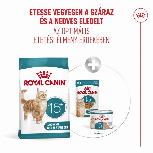 Royal Canin Ageing 15+ - száraztáp idős macskák számára  400 g