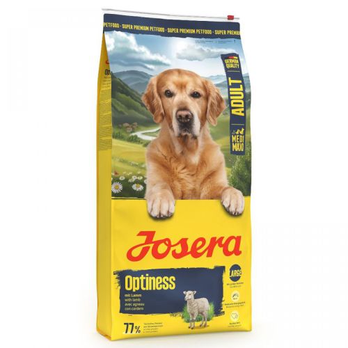 Josera Adult Optiness Lamb - kukoricamentes szárazeledel kutyák számára  12.5 kg
