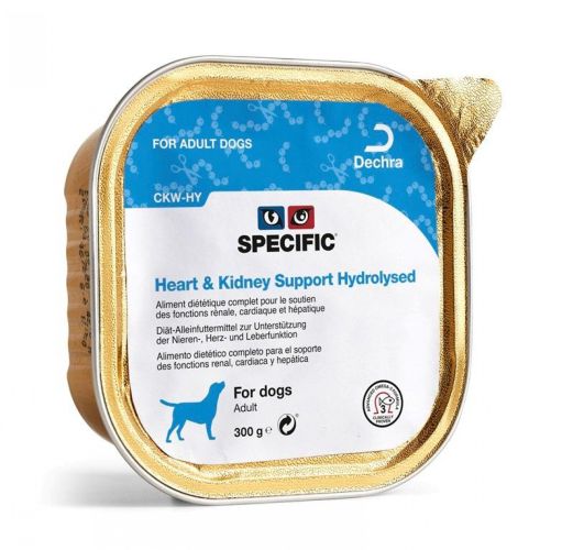 Specific CKW-HY Heart & Kidney Support Hydrolysed konzervpástétom 6 x  300 g