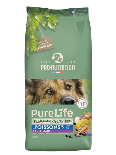 Pro-Nutrition PureLife Adult Maxi Fish  12 kg