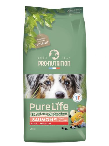 Pro-Nutrition PureLife Adult Medium Salmon  12 kg