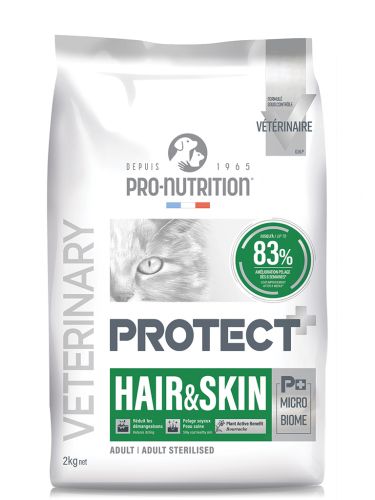 Pro-Nutrition Protect+ Hair&Skin száraztáp macskák számára  2 kg
