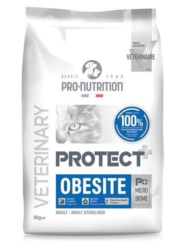 Pro-Nutrition Protect+ Obesite száraztáp macskák számára  8 kg