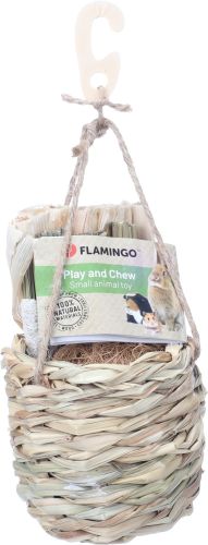 Flamingo játék - Bucky kosár rágcsálók számára  1 db