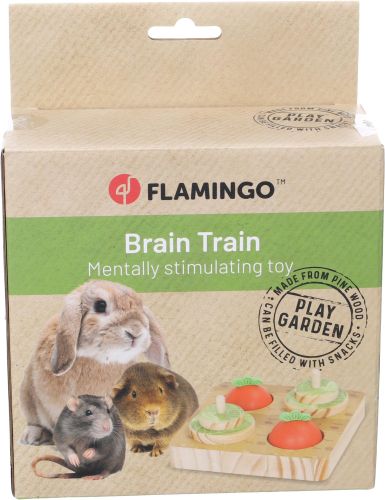 Flamingo játék - Bumble agytorna rágcsálók számára  1 db