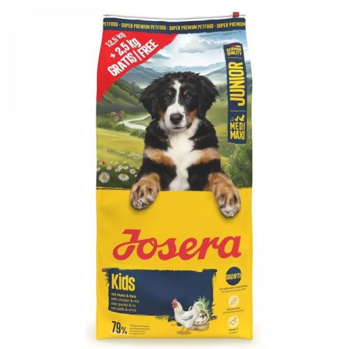 Josera Kids Chicken - gluténmentes szárazeledel kölyökkutyák számára  15 kg