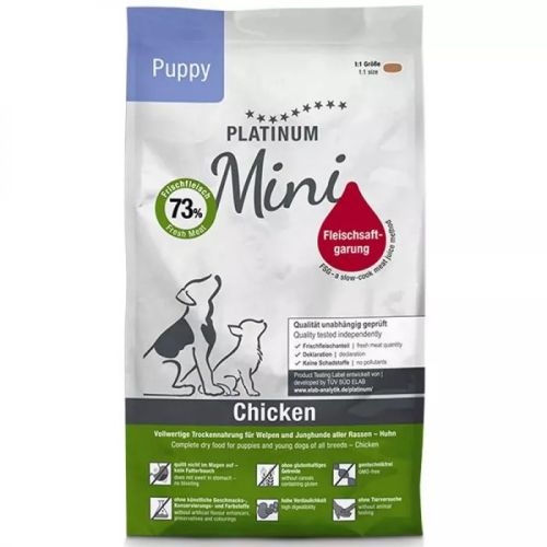 Platinum Puppy Mini Chicken - szárazeledel kutyák számára mini   900 g
