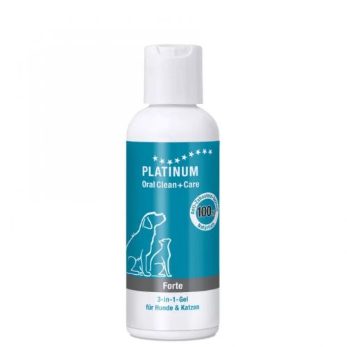 Platinum Oral Clean + Care Forte fogápoló gél kutyák és macskák számára  120 ml