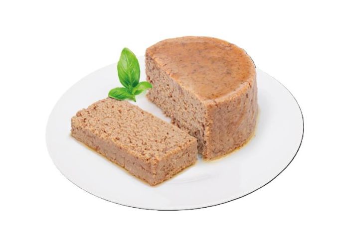 PreVital Mousse Beef, Chicken, Salmon, Tuna - pástétom válogatás marhával, csirkével, lazaccal, tonhallal felnőtt macskák számára 12 x  85 g