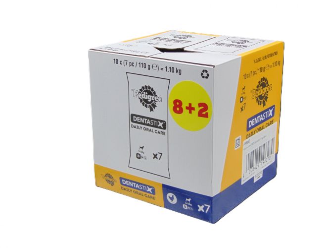 Pedigree DentaStix 8+2  10 x  110 g