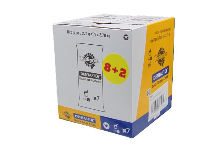 Pedigree DentaStix 8+2  10 x  270 g