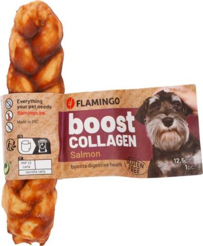 Flamingo Snack - Boost Braided fonat lazaccal és kollagénnel  1 db