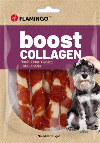 Flamingo Snack - Boost Stick kacsával és kollagénnel  85 g