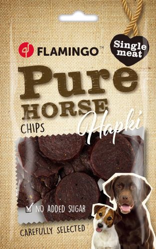 Flamingo Snack - Hapki Pure Horse Chips lóhússal  85 g