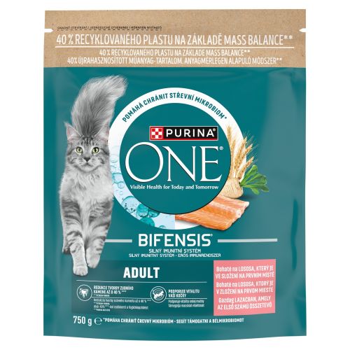 Purina ONE Bifensis Adult Salmon  750 g