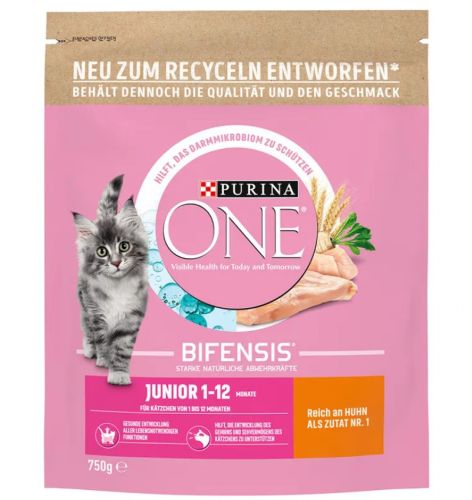 Purina ONE Bifensis Junior Chicken  750 g