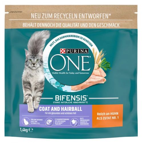 Purina ONE Bifensis Coat & Hairball  750 g
