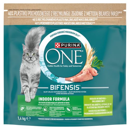 Purina ONE Bifensis Adult Indoor Turkey  1.4 kg
