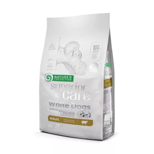 Natures Protection Superior Care Dog Adult White Dogs Small & Mini Lamb 1.5 kg