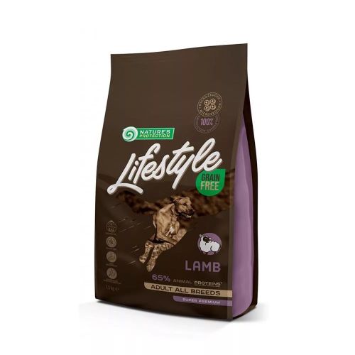 Natures Protection Lifestyle Dog Adult Grain Free Lamb 1.5 kg