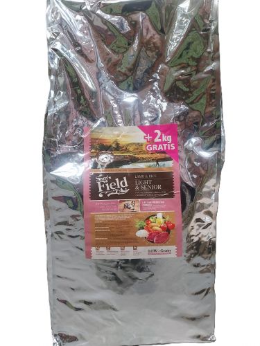 Sam's Field Low Grain Light & Senior Lamb & Rice  13+2 kg