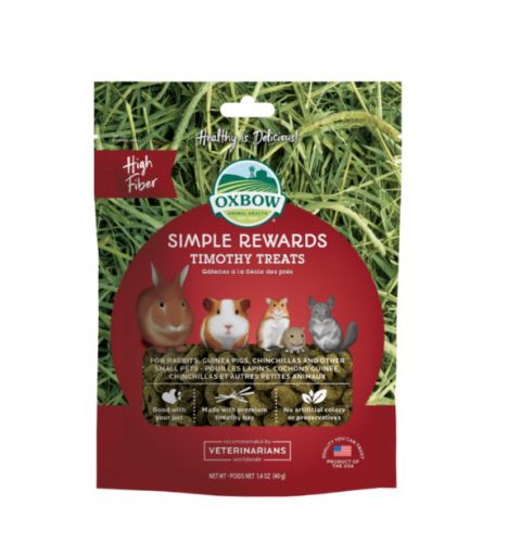 Oxbow Simple Rewards Timothy Treats  40 g