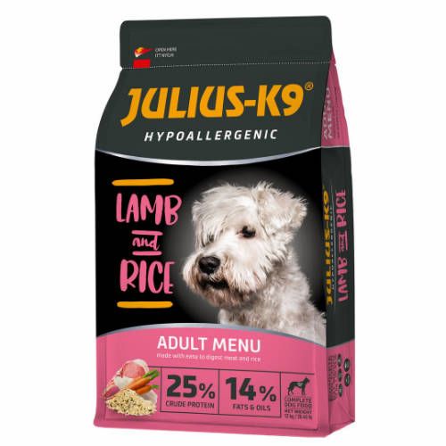 Julius-K9 Hypoallergenic Adult - Lamb & Rice  3 kg