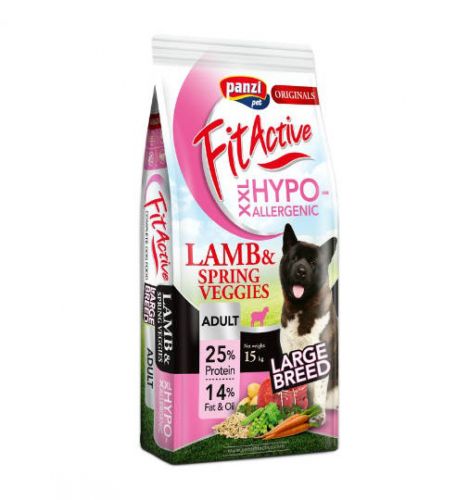 FitActive Originals Hypoallergenic Large Breed Adult Lamb & Spring Veggies  15 kg