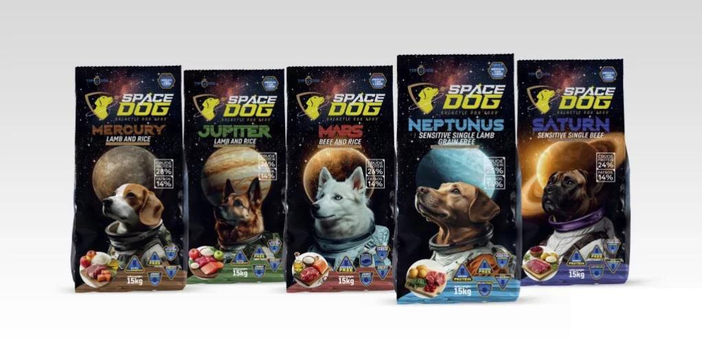 Space Dog Mars Beef and Rice - szárazeledel felnőtt kutyák számára  15 kg