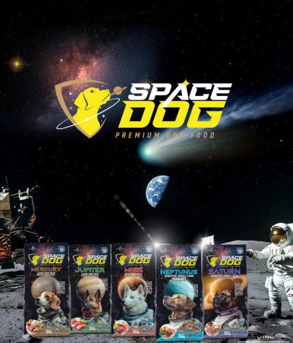 Space Dog Neptunus Sensitive Single Lamb - szárazeledel felnőtt kutyák számára  15 kg