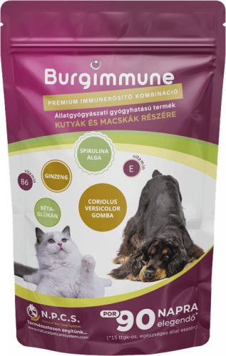 Burgimmune prémium immunerősítő kombináció - 90 napra  135 g