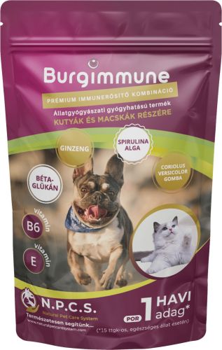 Burgimmune prémium immunerősítő kombináció - 30 napra  45 g