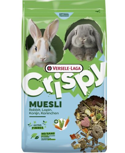 Versele-Laga Crispy Muesli Rabbit - keverék (törpe)nyulak számára 2.5 kg