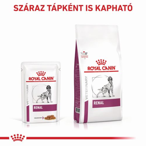 Royal Canin Renal alutasakos kutyaeledel 12 x  100 g