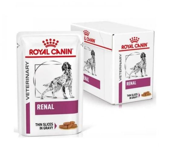 Royal Canin Renal alutasakos kutyaeledel 12 x  100 g
