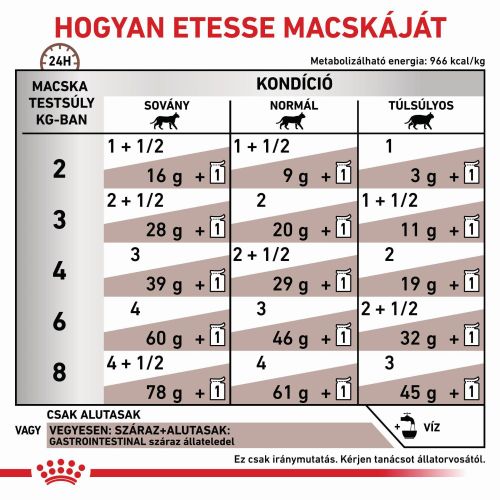 Royal Canin Feline Gastrointestinal Wet - Alutasakos 12 x  85 g