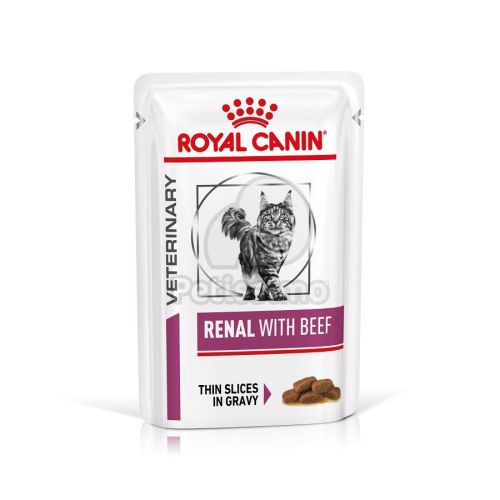 Royal Canin Feline Renal with Beef Wet - Alutasakos 12 x  85 g