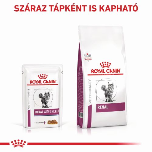 Royal Canin Feline Renal with Chicken Wet - Alutasakos 12 x  85 g