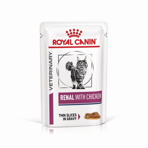 Royal Canin Feline Renal with Chicken Wet - Alutasakos 12 x  85 g