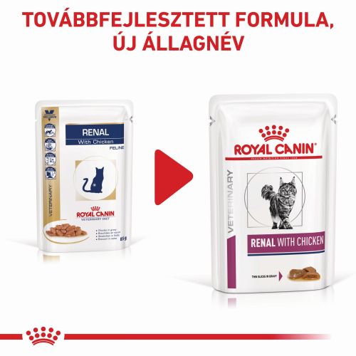 Royal Canin Feline Renal with Chicken Wet - Alutasakos 12 x  85 g