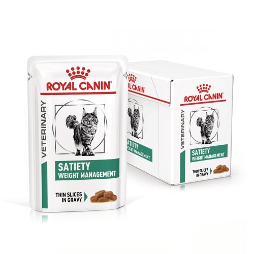 Royal Canin Feline Satiety Weight Management alutasakos 12 x  85 g
