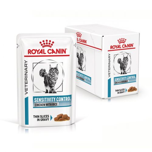 Royal Canin Feline Sensitivity Control S/O Chicken Wet - Alutasakos 12 x  85 g